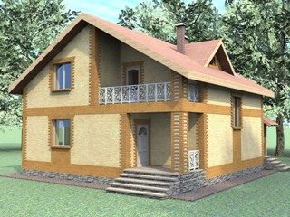 Проекты домов из кирпича 7х8 в Севастополе