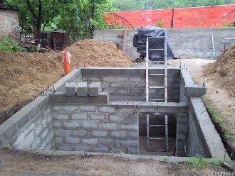 Строительство гаража с подвалом в Севастополе