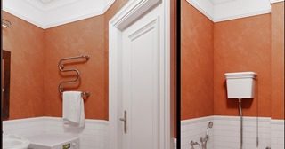 Ремонт санузла в Сталинском доме в Севастополе под ключ