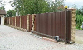 Откатные ворота под ключ в Севастополе