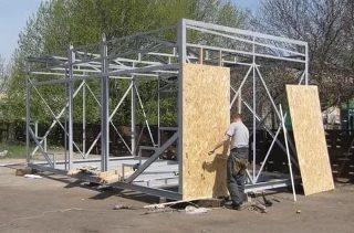 Фото Строительство торговых павильонов в Севастополе