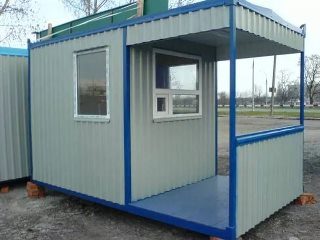 Фото Строительство постов охраны в Севастополе